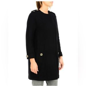 Anstead Cocoon Wool Blend Coat